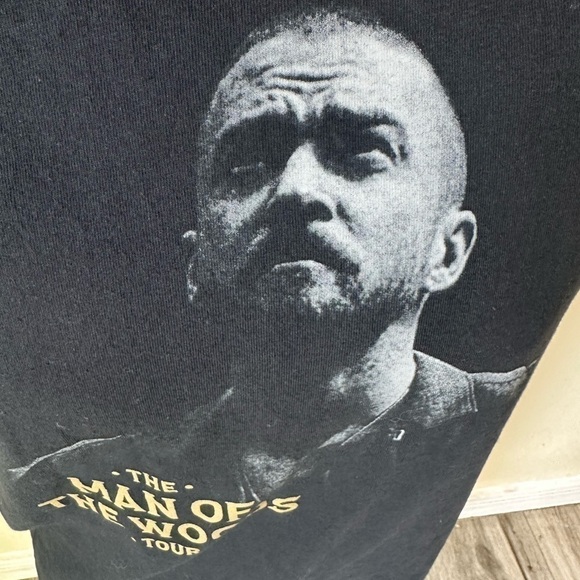 Mens Y2K Justin Timberlake Man Of The Woods Tour Pop Music Shirt Size S small - Picture 4 of 7